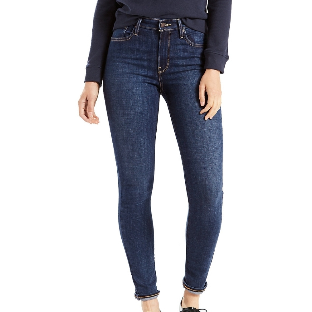NWOT! Levi's 721 Classic Dark Wash High Rise Skinny Y2k Minimalist Jeans 29